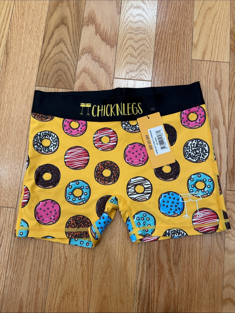 Women’s Chicknlegs Salty Donut 3” Compression Shorts